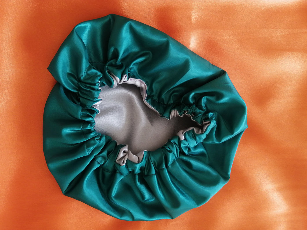 Satin hair bonnet (reversible)